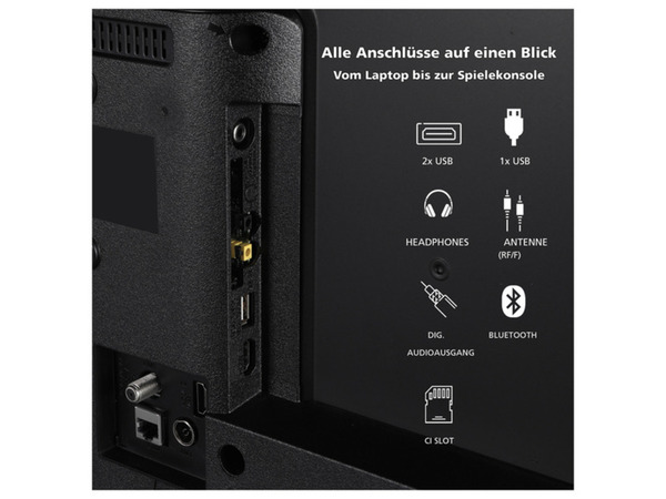 Bild 2 von JVC Fernseher »LT-VAH3255« Android Smart TV HD-Ready