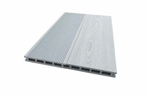 TrendLine Terrassendiele WPC
, 
3000 x 145 x21 mm, grau, Hohlkammerprofil