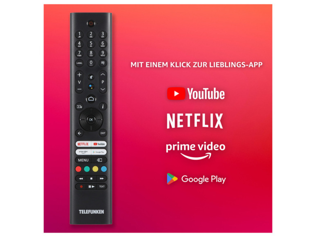 Bild 3 von TELEFUNKEN Fernseher »QUAN900M« QLED Android Smart TV 4K UHD