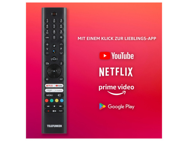 Bild 3 von TELEFUNKEN Fernseher »QUAN900M« QLED Android Smart TV 4K UHD