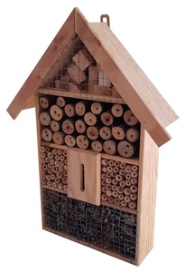 Insektenhotel Kiefernholz natur 36 x 9,7 x 48 cm