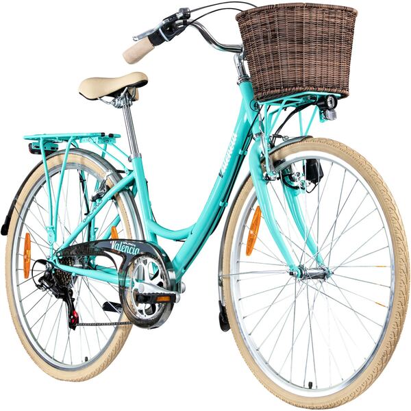 Bild 1 von Galano Valencia Damenfahrrad 28 Zoll retro Hollandrad Damen 150 - 175 cm Tiefeinsteiger Fahrrad