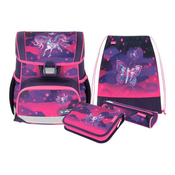 Bild 1 von Herlitz Schulranzen-Set Loop Plus 4-teilig Magic Unicorn