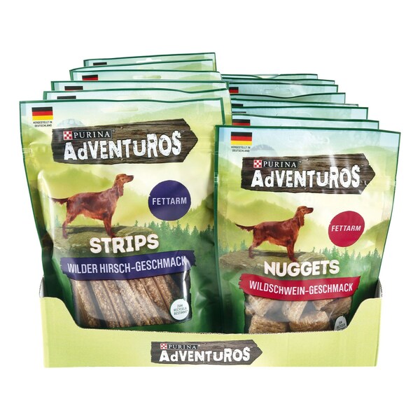 Bild 1 von Purina Adventuros Hundesnack 90 g, verschiedene Sorten, 18er Pack