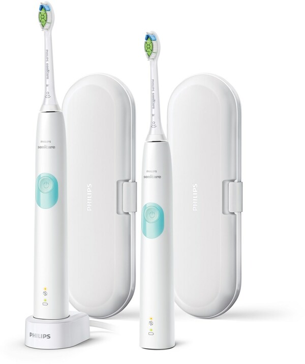 Bild 1 von HX6807/35 Sonicare ProtectiveClean Schallzahnbürste weiß/mint