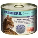 Bild 1 von PREMIERE Meat Menu Adult Rind mit Pute & Shrimps 6x200 g