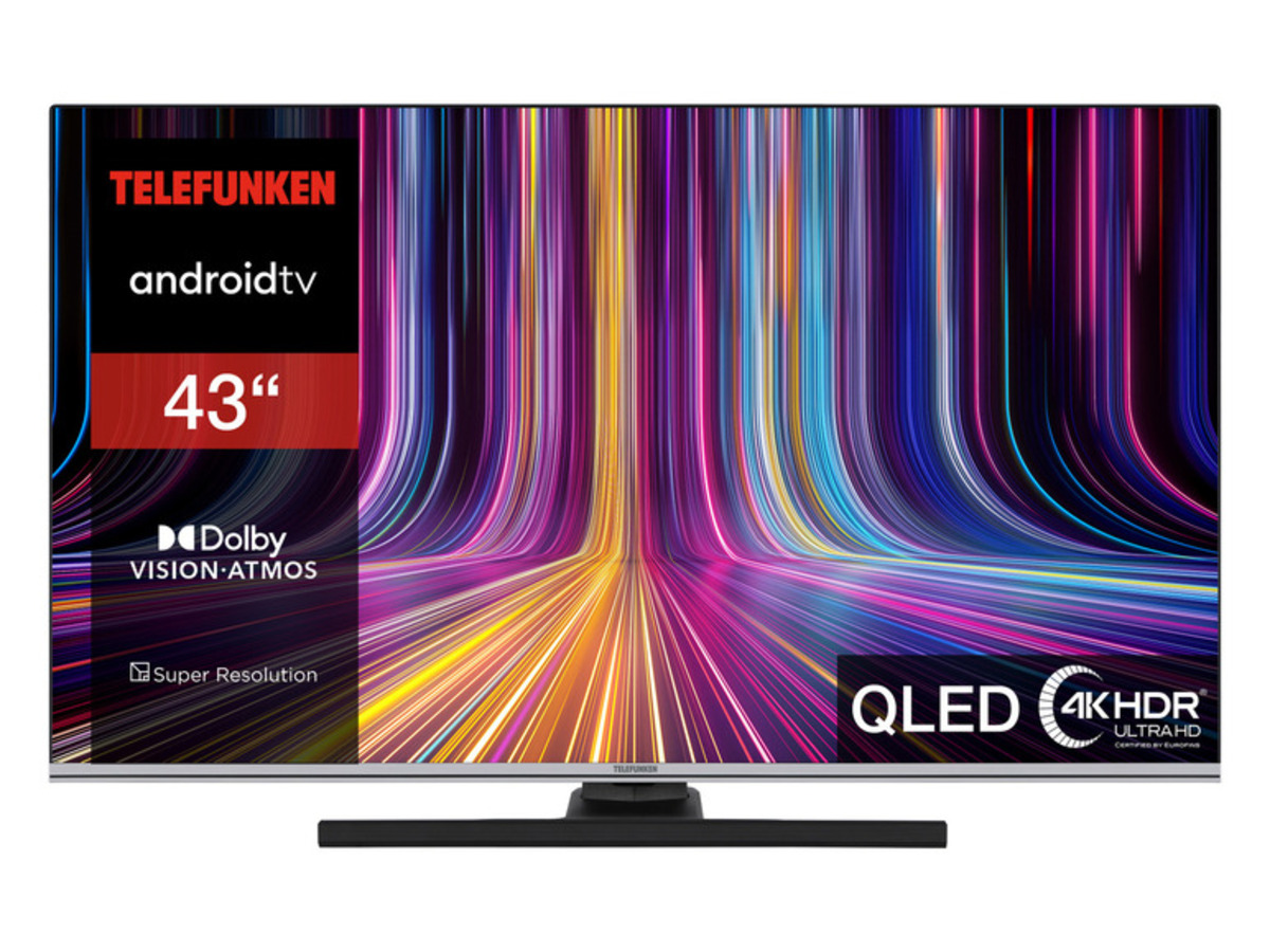 Bild 1 von TELEFUNKEN Fernseher »QUAN900M« QLED Android Smart TV 4K UHD
