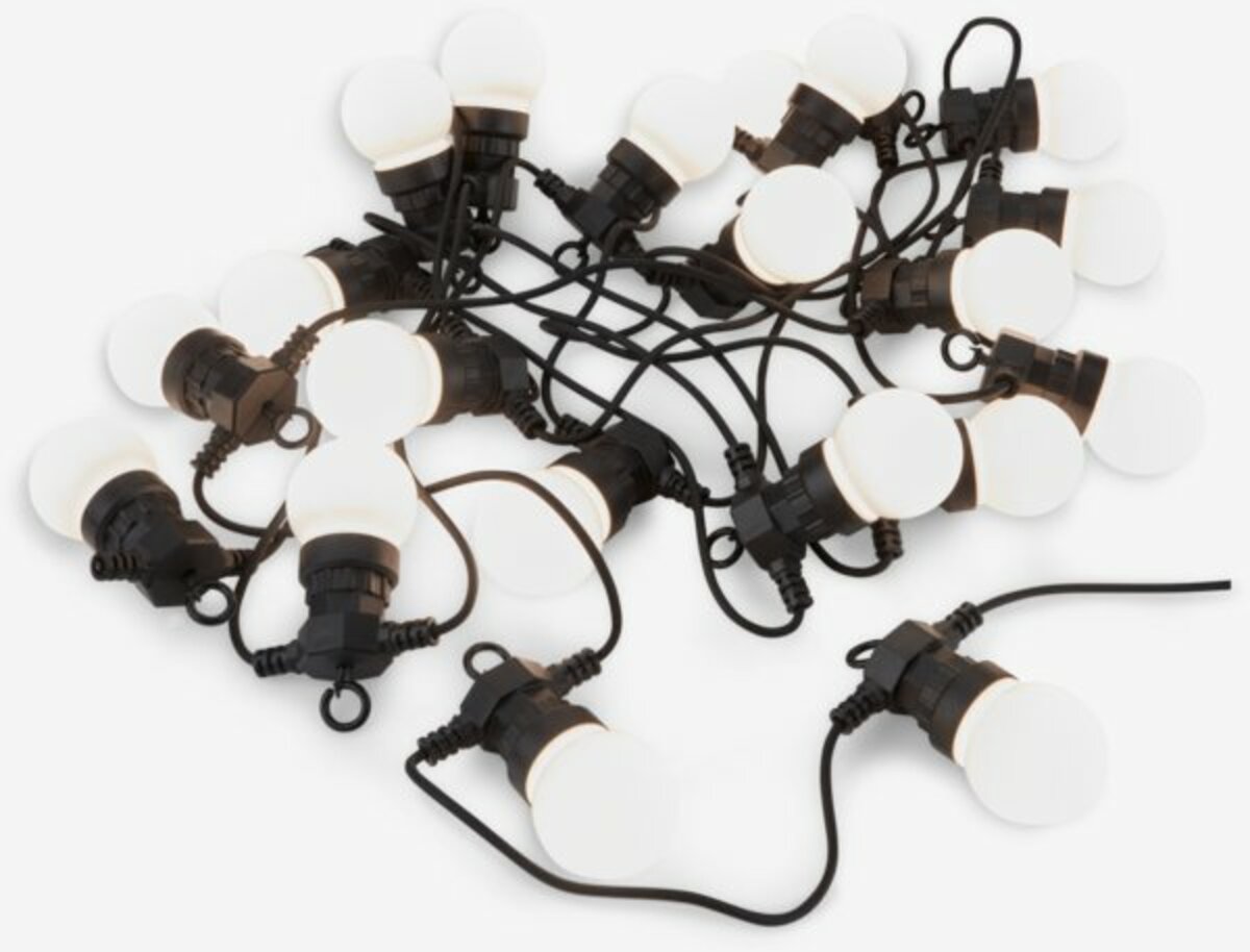 Lichterkette FESTING L670cm m/20 LED weiß von JYSK ansehen!