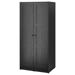 RAKKESTAD
              
                Schrank mit 2 Türen, schwarzbraun, 79x176 cm