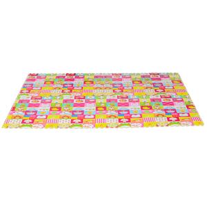 HOMCOM Puzzlematte 16-teilig mehrfarbig 61,5 x 61,5 x 1 cm (LxBxH) | Matte Spielmatte Bodenschutzmatte Bodenmatte