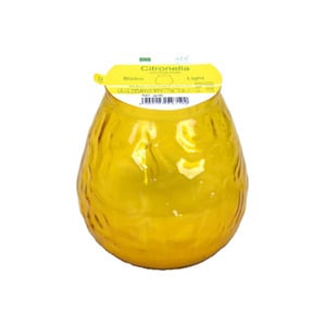 Bistro Glas Citronella in Gelb 100 x 105 cm