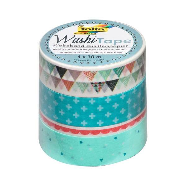 Bild 1 von Washi Tape "Pastell" 4er-Set