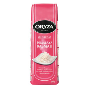 Oryza Reisspezialitäten oder Reis-Fit Spezialitäten