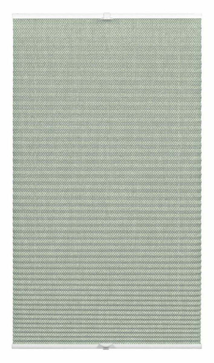 Bild 1 von Plissee Plissee mit 2 Bedienschienen, WOHNIDEE-Kollektion, Lichtschutz, mit Bohren, verspannt, verschraubt, in der Breite kürzbar