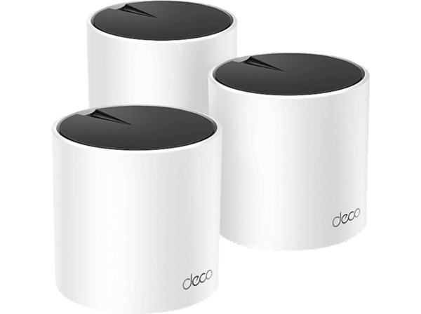 Bild 1 von TP-LINK DECO X55 (3-PACK) AX3000 Wi-Fi 6 Systeme für Zuhause Mesh Router, Weiß