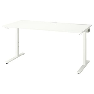 MITTZON  Schreibtisch, weiß 160x80 cm