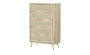 Kommode  Lita ¦ holzfarben ¦ Maße (cm): B: 81 H: 126 T: 40 Kommoden & Sideboards > Kommoden - Sconto