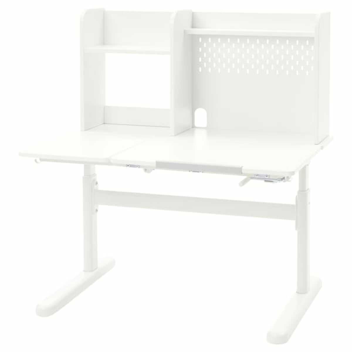 Bild 2 von BERGLÄRKA  Schreibtisch, weiß/neigbar 100x70 cm