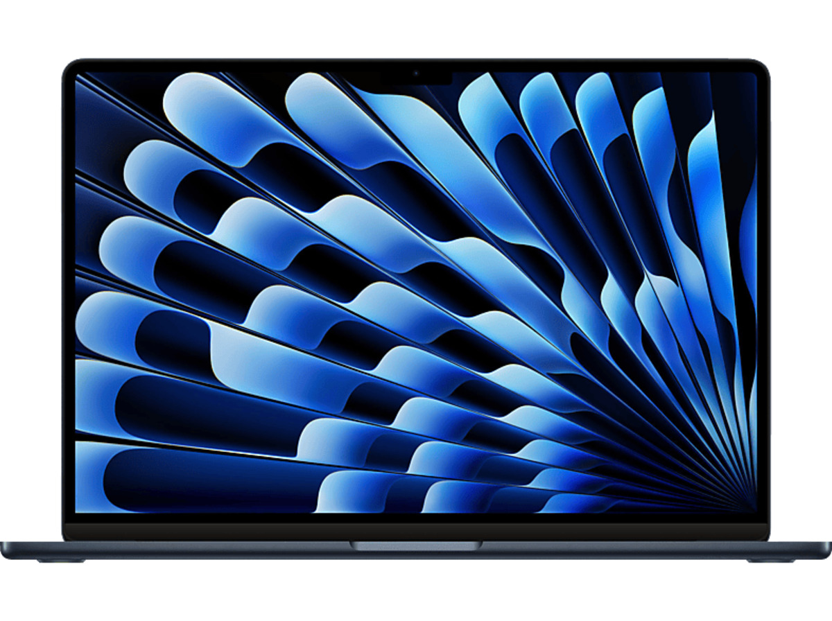 Bild 1 von APPLE MacBook Air (2024), MXD43D/A, CTO, Notebook, mit 15,3 Zoll Display, Apple M3, 16 GB RAM, 1 TB SSD, Mitternacht, macOS, Mitternacht