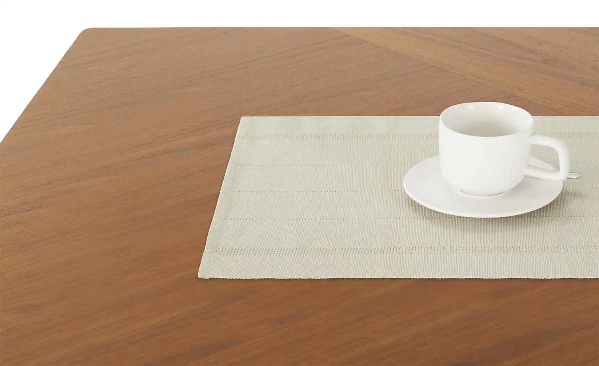 Bild 1 von como Platzset  Leinen Set Uni ¦ beige ¦ Baumwollmischgewebe ¦ Maße (cm): B: 35 Heimtextilien > Tischdecken - Sconto