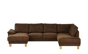 smart Wohnlandschaft  Atara - braun - 303 cm - 68 cm - 200 cm - Polstermöbel > Sofas > Wohnlandschaften - Möbel Kraft