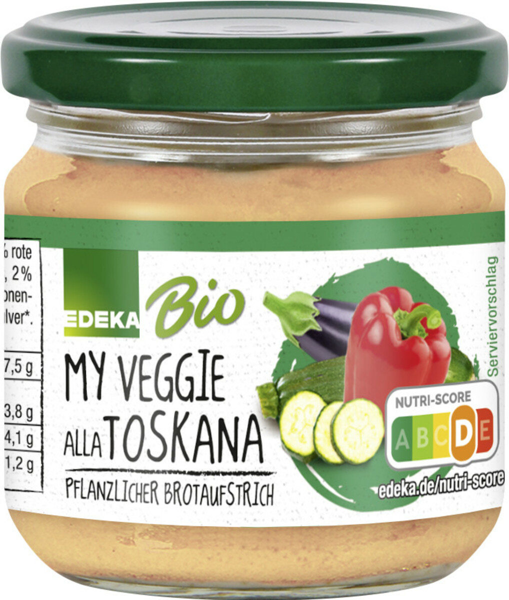 Bild 1 von EDEKA Bio My Veggie Streichcreme Toskana 180G