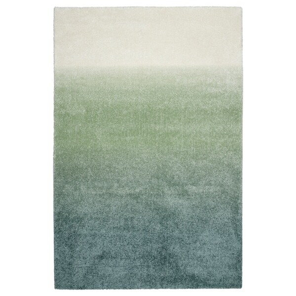 Bild 1 von HOTELLRUM  Teppich Langflor, blau/grün weiß 160x230 cm