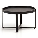 Bild 1 von CASAVANTI Couchtisch 60x35 cm Massivholz Mango schwarz