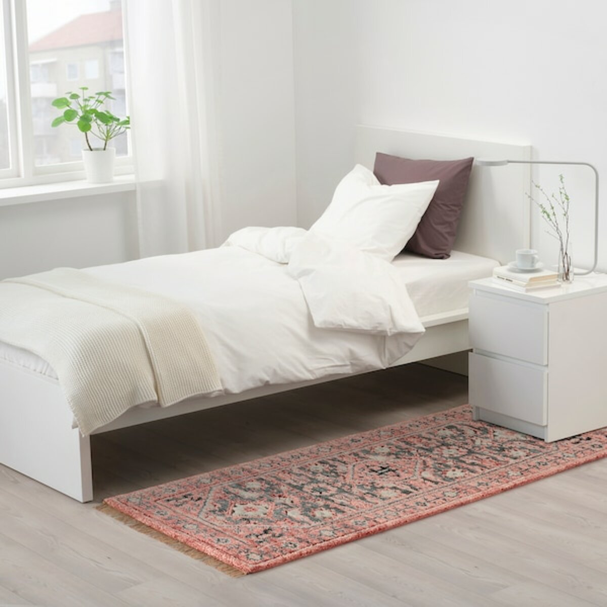 Bild 2 von ISGRÄS  Teppich Kurzflor, bunt 80x200 cm