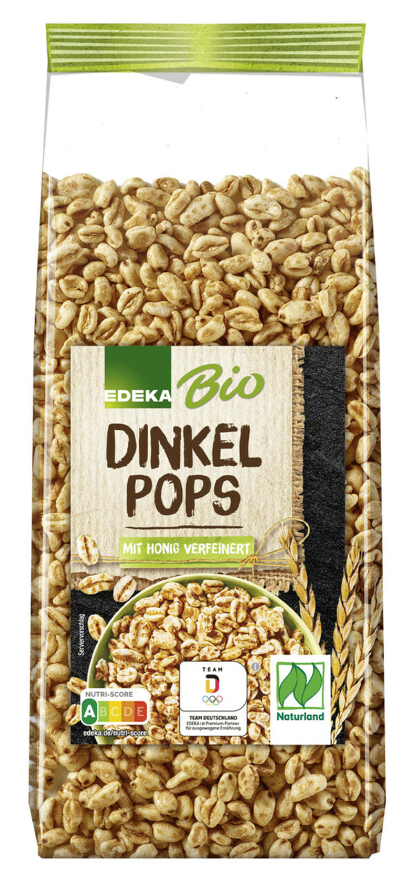 Bild 1 von EDEKA Bio Dinkelpops mit Honig 200G