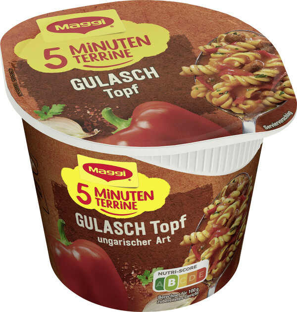 Bild 1 von Maggi 5 Minuten Terrine Gulaschtopf Ungarische Art 57G