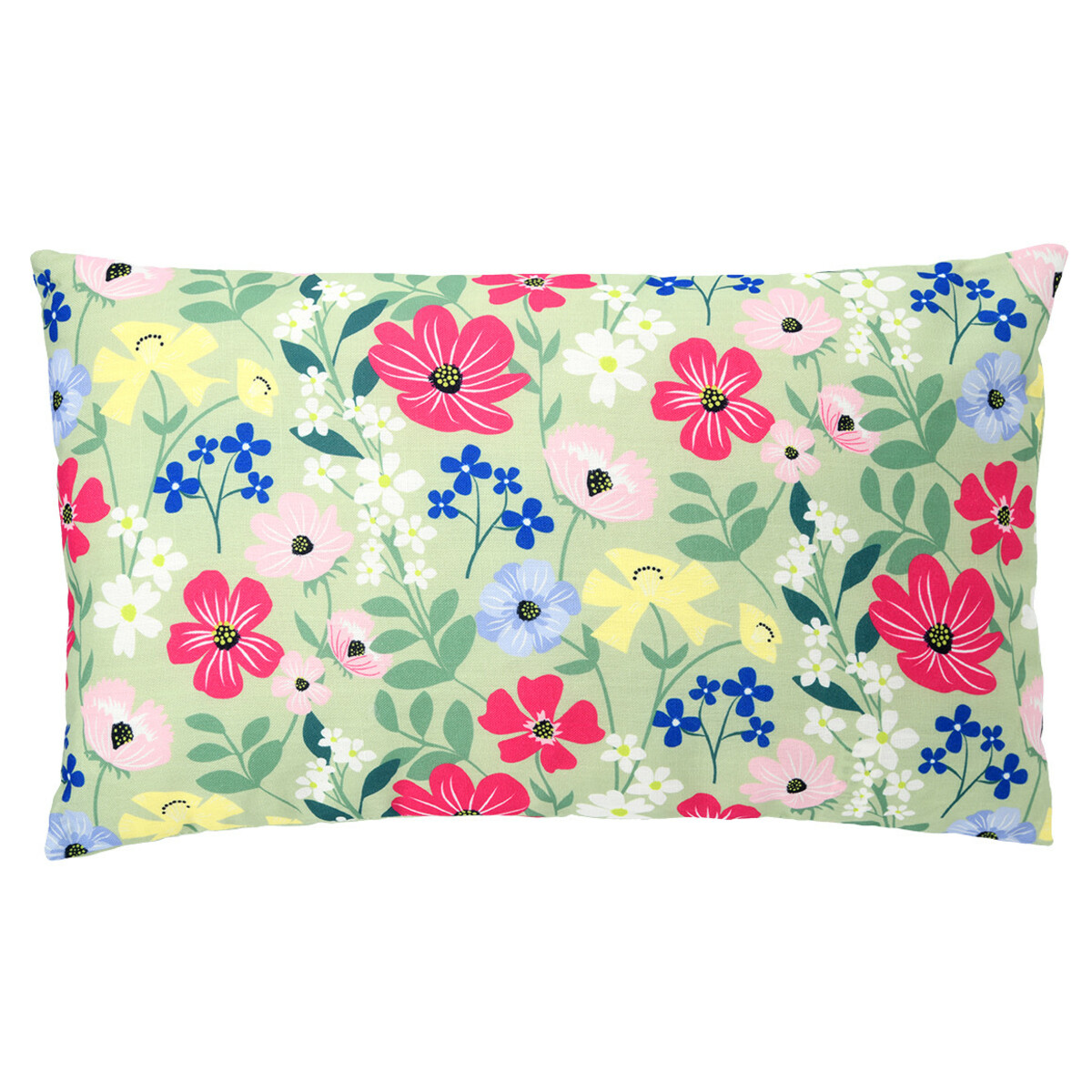 Bild 1 von Kissen mit Blumen-Print GRÜN