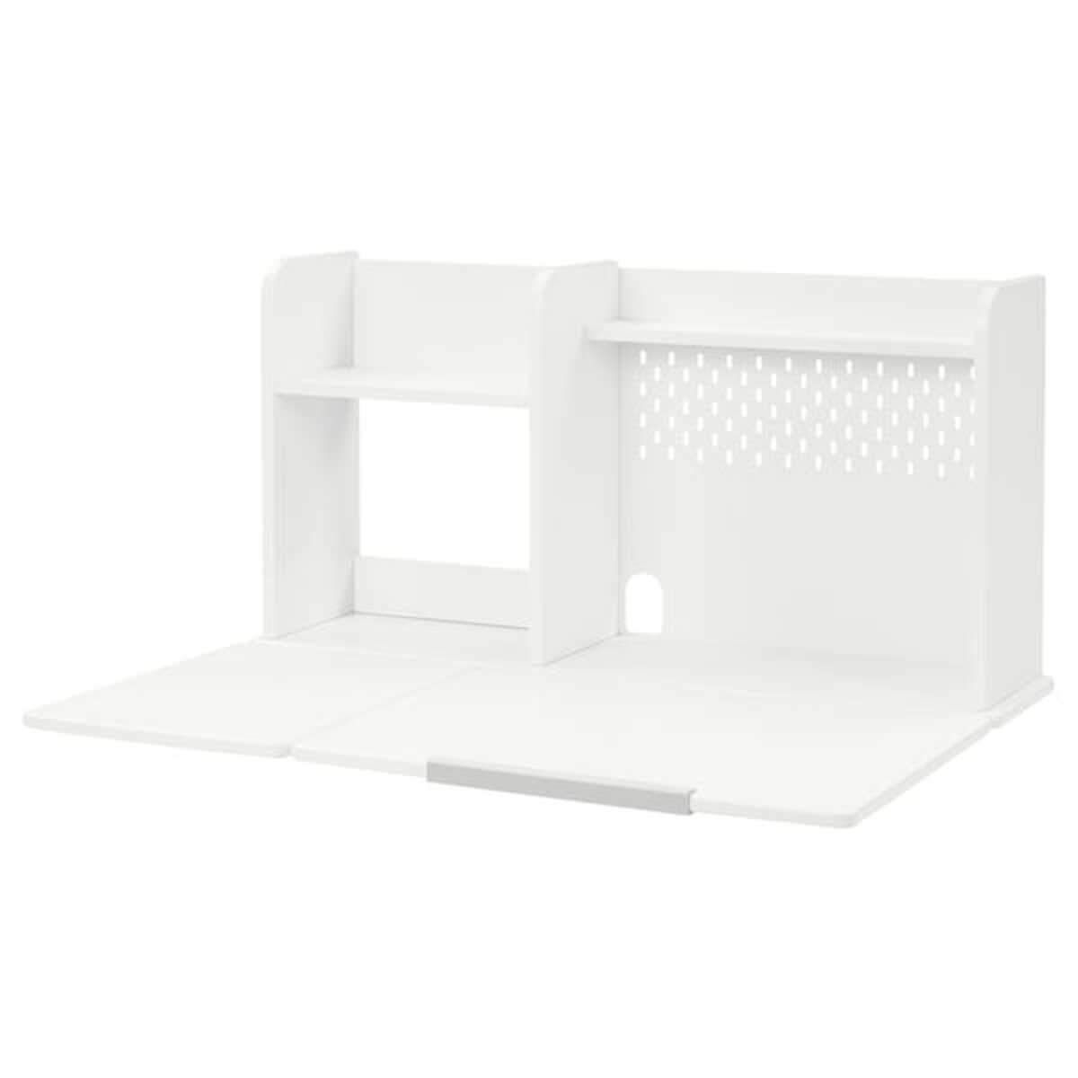 Bild 1 von BERGLÄRKA  Arbeitsplatte/Regal, weiß 100x70 cm