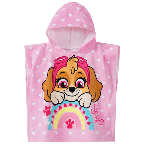 Bild 1 von PAW Patrol Badeponcho mit Skye ROSA