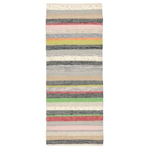 RANGSTRUP Teppich flach gewebt, Handarbeit/Baumwolle versch. Farben