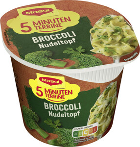 Maggi 5 Minuten Terrine Broccoli-Nudeltopf 50G