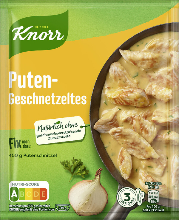 Bild 1 von Knorr Fix Puten Geschnetzeltes 54G