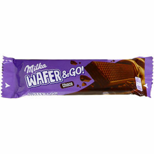 2 x Milka Wafer & Go Choco
