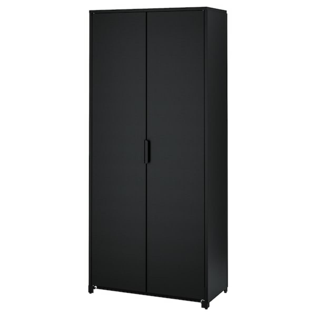 Bild 1 von BROR  Schrank mit Türen, schwarz 85x40x191 cm