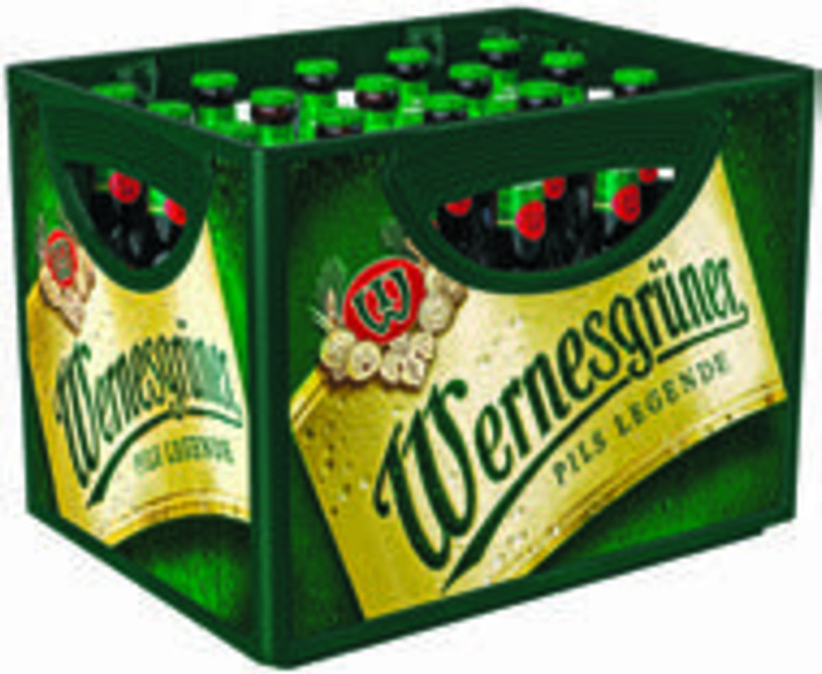 Bild 1 von Wernesgrüner Legende Pils 20 x 0,5 Liter