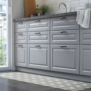 Bild 2 von GÅNGPASSAGE  Küchenteppich, grau/weiß 45x120 cm