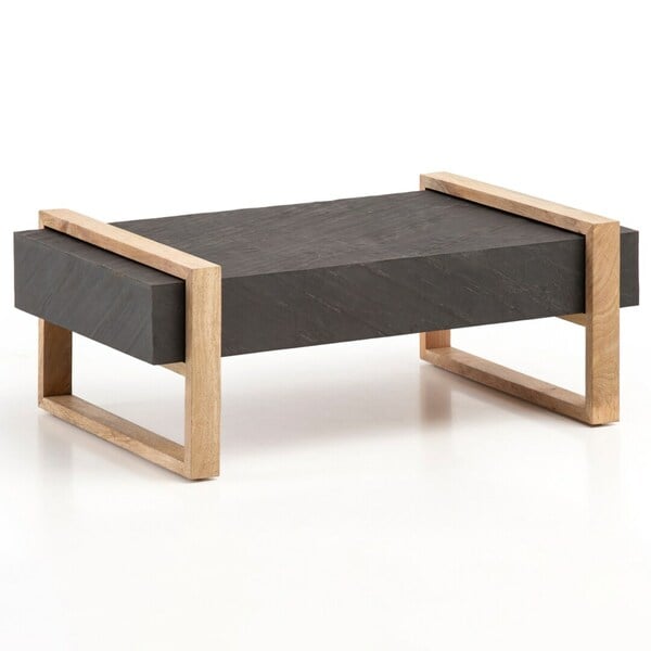 Bild 1 von CASAVANTI Couchtisch 105x66 cm grau/braun