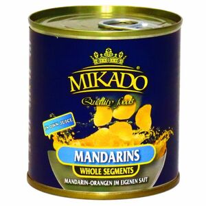 Mikado Mandarinen geschält