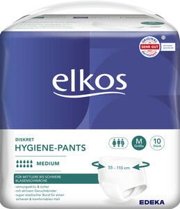 Elkos Diskret Hygiene-Pants Medium 10ST