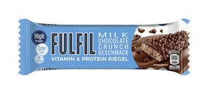 Ferrero Fulfil Vitamin & Protein Riegel Milk Chocolate Crunch Geschmack 55G