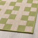 Bild 2 von GÅNGSTIG  Küchenteppich, flach gewebt grün/elfenbeinweiß 80x200 cm