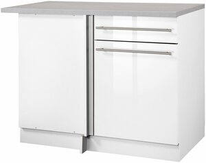 wiho Küchen Eckunterschrank Chicago 110 cm breit, für eine optimale Raumnutzung