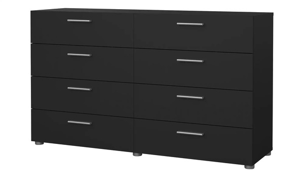 Bild 1 von Sideboard  Pelileo ¦ schwarz ¦ Maße (cm): B: 140 H: 82 T: 40,4 Kommoden & Sideboards > Kommoden - Sconto