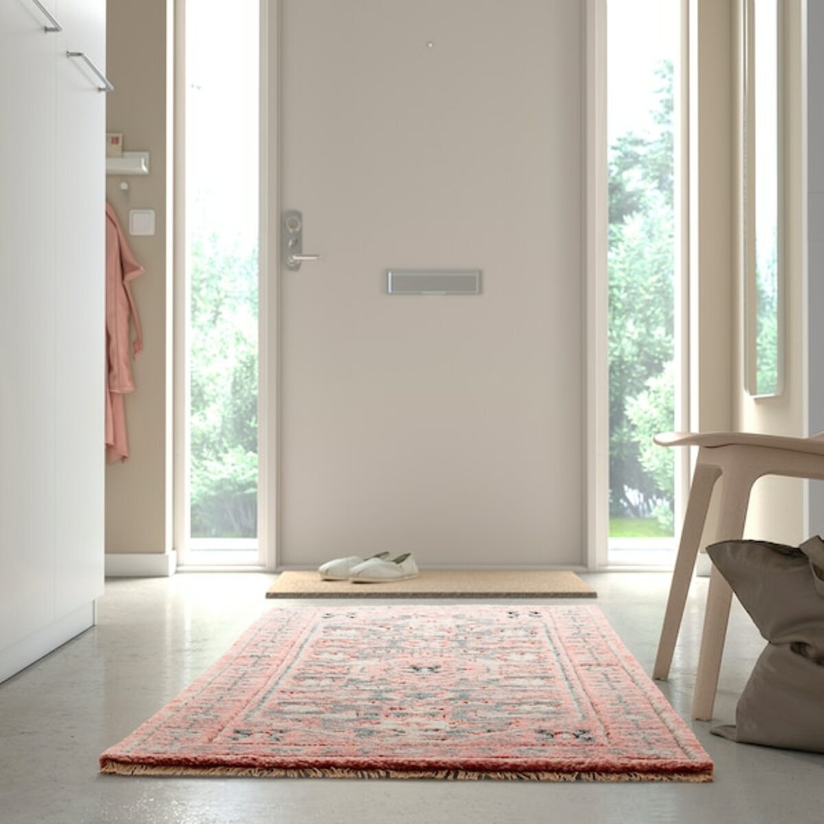 Bild 3 von ISGRÄS  Teppich Kurzflor, bunt 80x200 cm