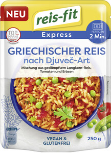 Reis-fit Express Griechischer Reis nach Djuvec-Art 250G